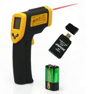  Non Contact IR Infrared Digital Thermometer Laser Point 