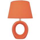 Orange Table Lamp  
