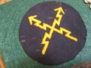wwii german signal corps insignia patches