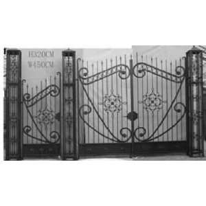   Galleries ING604 Iron Gate with Side Gate Iron
