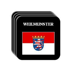   )   WEILMUNSTER Set of 4 Mini Mousepad Coasters 