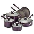   Paula Deen Traditional Porcelain 10 piece Purple Cookware Set