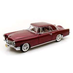  1956 Lincoln Continental Mark II 1/18 Burgundy Toys 