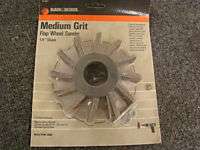 Black & Decker 74 807 Medium Grit Flap Wheel Sander 1/4  