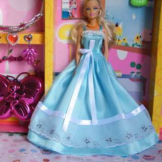 Brand New Fashion Handmade Princess Gown Clothes Party Dress for 