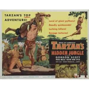  Tarzans Hidden Jungle Movie Poster (22 x 28 Inches   56cm 