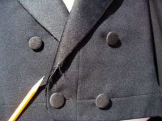   1906 Steampunk Swallowtail Tuxedo Cutaway Frock Coat Jacket 40 Regular