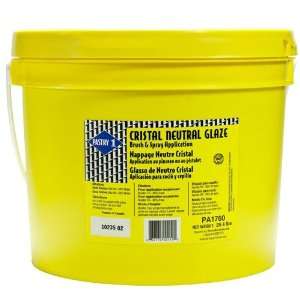 Clear Mirror Glaze   Brush and Spray Application   1 pail, 26.4 lb