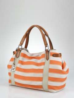 Cap DAil Canvas Striped Tote   Lauren Lauren Handbags   RalphLauren 