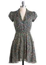 Pond Pebbles Dress  Mod Retro Vintage Dresses  ModCloth