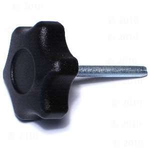   50mm Stud Male Threaded Fluted Knob (2 pieces)