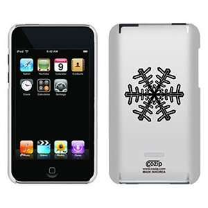 Simple Snowflake on iPod Touch 2G 3G CoZip Case 
