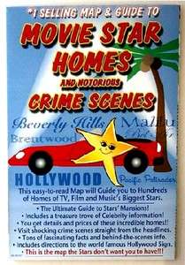 Movie Stars Homes & Hangouts Map & Guide   2329  