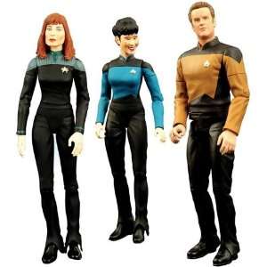 Star Trek The Next Generation Figures Series 5 Set Of 3   3 per Pack 