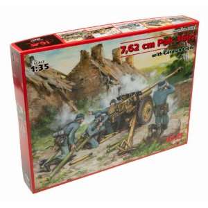  1/35 PAK 36R 7.62cm ATG & Crew Toys & Games