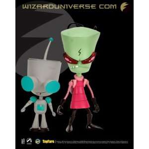  ToyFare Exclusive Angry Invader Zim & Goofy Gir Action 