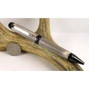  Deer Antler Deer Antler Cigar Pen With a Black Titanium 