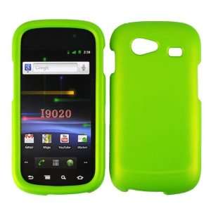  Green Rubberized Snap on Hard Skin Shell Protector Faceplate Cover 
