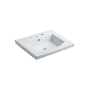   Persuade Curve Top and Basin Lavatory with 8 Inch Centers, White