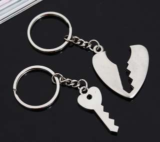 Lover Couple Keyring Keychain Couples key chain pendant  