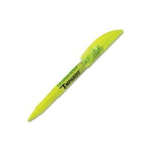   Ticonderoga Company   Pocket Highlighter Chisel Tip Fluorescent Yellow