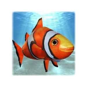   Fish Remote Control Inflatable Floating Clown Fish 