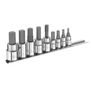   Socket Set 9 Piece Mixed Drive 1/4 & 3/8 In Drive