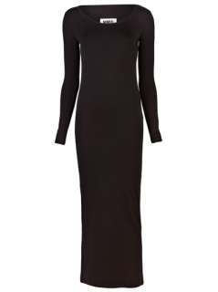 Mm6 By Maison Martin Margiela Fitted Maxi Dress   Hampden   farfetch 