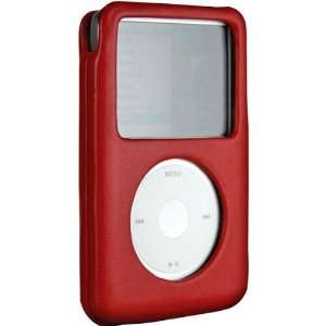   Red Italian Leather Case for iPod(tm) 160GB classic Electronics