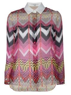 Carven Aztec Print Blouse   Bernard   farfetch 