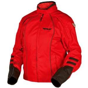  Fly Racing Georgia Ladies Red Jacket   Color  Red   Size 