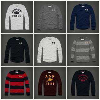 ABERCROMBIE Crew T shirt Sweatshirt Hoodie Sweater Mens S, M, L 2012 