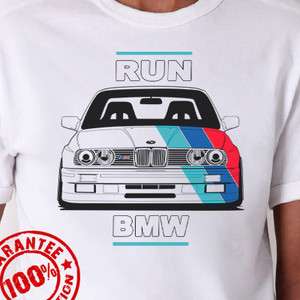 Brand New Unique RUN Bmw M3 E30 Racing T Shirt All Sizes #683  