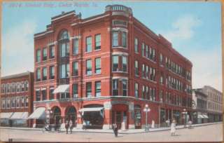 1910 Postcard Kimball Building   Cedar Rapids, Iowa IA  