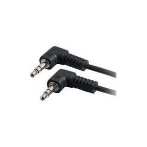  25FT 3.5MM M/m Right Angle Stereo Audio Cable Electronics