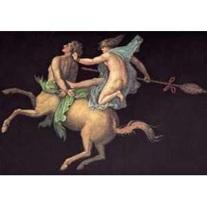  Centaur Chased by Woman    Print