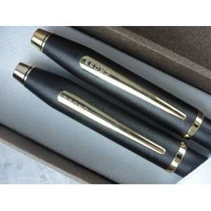   23k Gold Gel Ink Rollerball Pen and Pencil Set