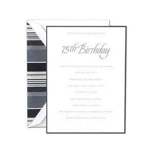  Birthday Party Personalized Invitations with Year Motif 