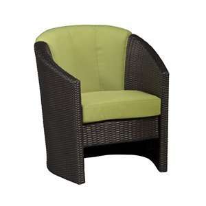   5803 80 Riviera Barrel Accent Outdoor Lounge Chair,