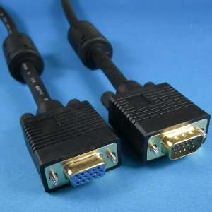   35 Feet Coax High Resolution VGA Monitor Extension Cable   HD15 M/F