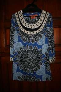 AUTH TORY BURCH ODIE TUNIC EMBELISHED NEW SALE $795  