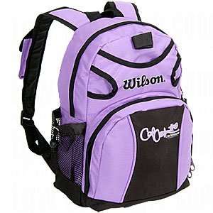  Wilson Cat Jr. Backpack Bat Bag Purple/Black Sports 