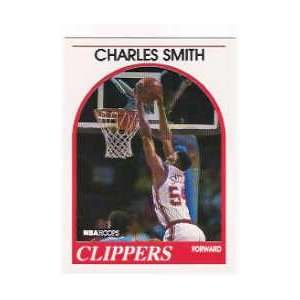  1989 90 Hoops #262 Charles Smith Rookie 