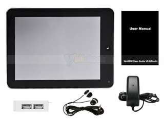 MID Google Android 2.2 VIA 8650 800MHZ Touch Screen Wi Fi 3G Tablet 