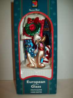   CHRISTMAS ORNAMENT MICKEY UNLIMITED SANTAS BEST EUROPEAN GLASS  
