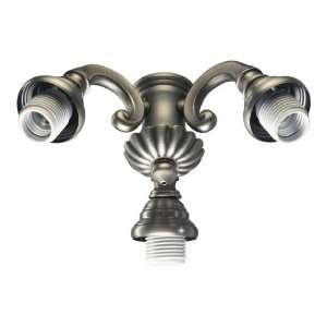  By Quorum Bakersfield Collection Antique Silver Finish 3 