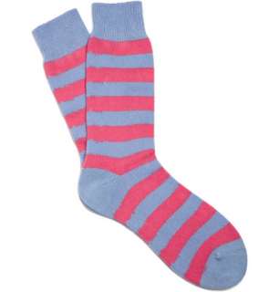  Accessories  Socks  Casual socks  Striped Cashmere 