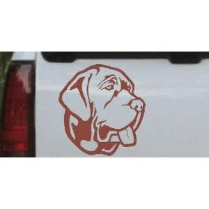   Animals Car Window Wall Laptop Decal Sticker    Brown 12in X 11.3in