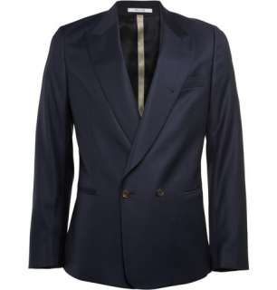   Suits  Suit jackets  Double Breasted Wool Suit Jacket