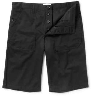  Clothing  Shorts  Casual  Patch Pocket Cotton Twill 